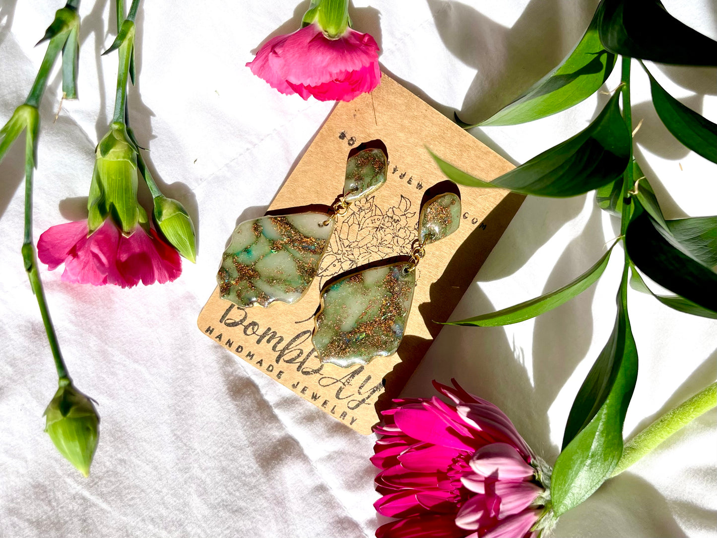 Emerald Daze Sophi Double Dangles