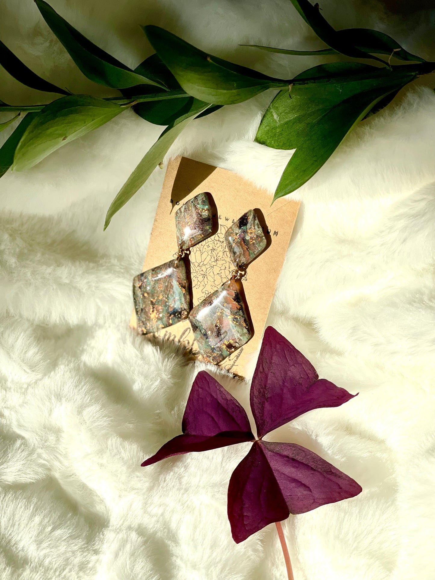 Kaleidoscope Eyes Diamond Double Dangles